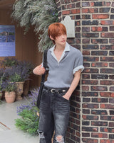 Zeno-cut Washed Flare Denim