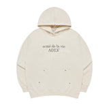[24SS] サークルシンボルリベットフーディー CREAM