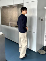 Unit Carpenter Cotton Wide Pants 4C