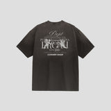 パラグラフエンジェルTシャツ - BLACK