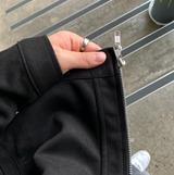 Underbar YKK Two-Way Single Suede Jacket