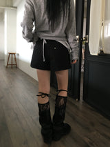 spin stud short pants