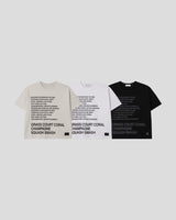 (UNISEX) Ss Slogan Over T-shirt
