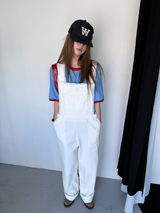 eyelet cotton overall 