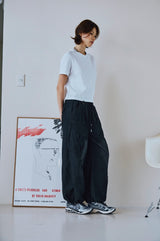 26SS★ Washed Balloon Cargo Denim Pants