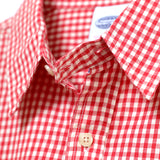 PARAGRAPH CHECK WORK SHIRT - RED