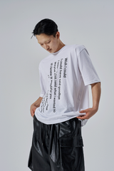 ウィッシュオーバーサイズ半袖Tシャツ