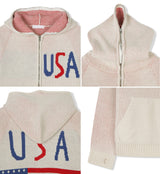 No.1568 USA fh KNIT ZIP-UP (3color)