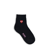 Heart Socks Black