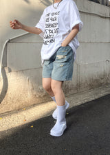 Oversized fit People Lettering T-shirt