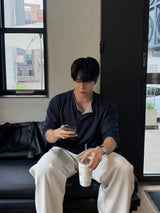 ソープ レイヤード ロングスリーブ ヘンリーネック