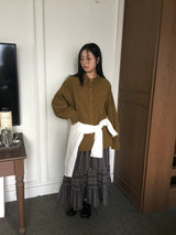[MD Pick]Holton Button-Up Silk Long Sleeve (4color)
