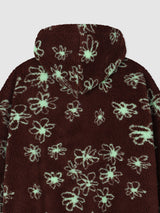 Cartoon Flower Poggle Hooded Zip-up (3c)