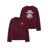 RIDING DOG 1989 Crop Long Sleeve(SKLSTD-0261)