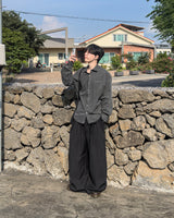 ステインピグメントウォッシングシャツ