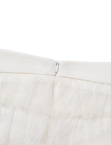 DOT MESH CANCAN SKIRT(IVORY)