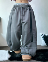 ダウンポケット トラックトレーニングパンツ 🖤🩶💚4COLOR