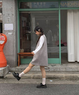ウィンターバックルビスチェミニドレス