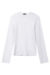 Tencel Fitted Raglan Long Sleeve Tee