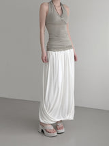 Ila Lace Long Halter Sleeveless