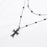 Wimre Cross Layered Necklace