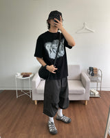 スプレープリンティドTシャツ