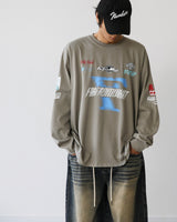 GT レーシングピグメントロングスリーブT
