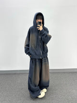 cat brush fleece sweatpants