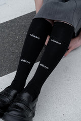 BENNY × Miseki SEOUL ニーソックス_ブラック