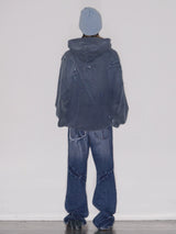 TIE SPRAYED HOODIE