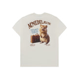 24FW WORLD WIDE TRAVEL QUOKKA ARTWORK SHORT SLEEVE T-SHIRT (OVERSEAS EXCLUSIVE) CREAM