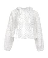 Dotty Air Sheer Hoodie