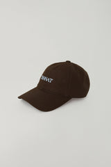 T/T Signature logo ball cap - brown  
