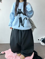 クーピチェックポケットバルーンワイドパンツ 💚 2カラーズ
