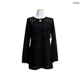 (Set/3color) Damaged Sleeveless Onepiece & Crop Cardigan Set