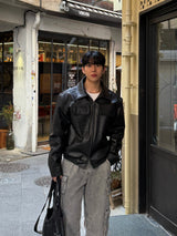 Poder leather jacket