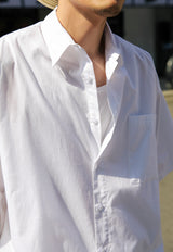 WIT LOOSE HALF SHIRT