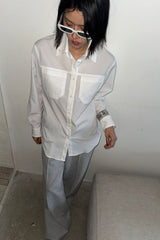 DOUBLE COLLAR SHIRT_WHITE