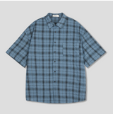 Parun Check Linen Short Sleeve Shirt