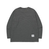 CLE STRIPE LOOSE FIT LONG SLEEVE T UNISEX (2COLOR)