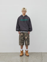 Plain Logo Hoodie (Charcoal)