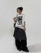 アフタープリントルーズフィット半袖Tシャツ