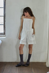 Coffin lace shorts