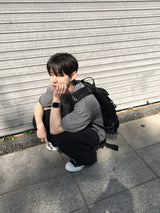 クァイピグメントウォッシュ加工半袖Tシャツ