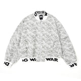 カモフラージュボンバージャケット