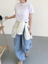 デイリークロップ半袖Tシャツ (10c)