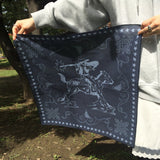 cowgirl bandana(2colors-navy)