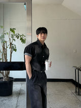 Ever denim two-tuck pants