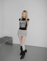 バーコード ポラTシャツ(4 color)