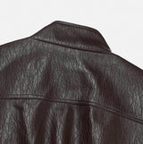ロキア クロップ レザージャケット
